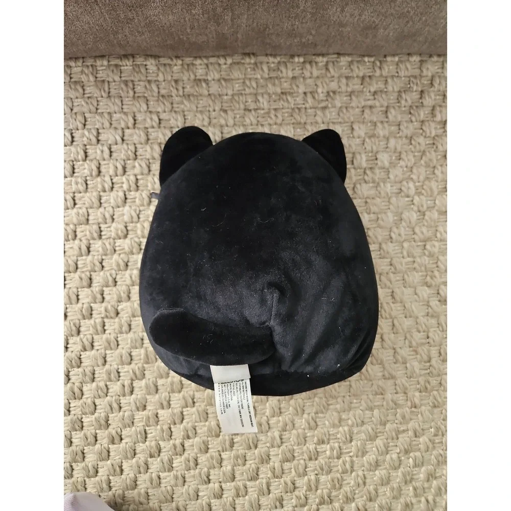 Squishmallow Cleo the Cat Halloween Black & Green Kitten Kellytoy Plush